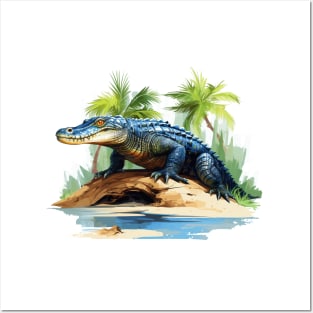 American Alligator Posters and Art